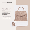 Bolsa Encanto Bordada Tiracolo Nude