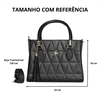 Bolsa Lorena Média Jade Preta
