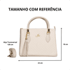 Bolsa Lorena Média Cristal Off