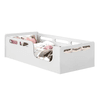 Cama Montessori Planet Baby 100% MDF Juvenil Branco Potente Branco