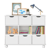 Nicho Organizador Qmovi 6 Gavetas Branco 