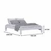 Cama de Casal Queen 165cm Branca Nemargi