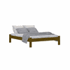 Cama de Casal Queen 165cm Imbuia Nemargi