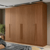 Guarda Roupa Casal 6 Portas Ripado Buriti Santos Andira Jatoba Jatobá