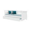 Cama Baba Bibox Tebarrot Bari Branco/Branco Bicama 