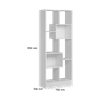 Multiuso Livreiro com 8 nichos 4815 Branco