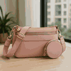Bolsa Tiracolo Feminina - Pink