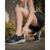 Slip On para Joanete Violeta - Preto