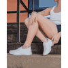 Slip On Ortopédico Violeta - Off White