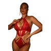 Body Em Renda Com Detalhes Em Argola Rubi G