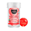 Bolinha Hot Ball Beija Muito Duplo Morango 