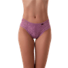 Calcinha Em Renda Fio Dental Lilás Mauve GG (46)