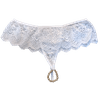 Calcinha Fio Rendada Tailandesa Branca U