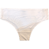 Calcinha Tanga Laser Cos Alto Branca G/GG