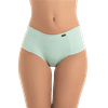 Calcinha Tanga Conforto Cos Médio Verde Aquadril M (42)