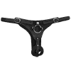 Cinto/Couro Sintético Para Prótese Strap On Duplo