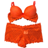 Conjunto Renda Laranja Fluor M (42)