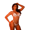 Conjunto Sensual Em Renda Com Detalhes Em Argolas Branco 42