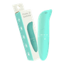 Vibrador Ponto G Golfinho Aveludado Verde