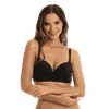 Sutiã Soft Modal Com Cinta Dupla Preto (G)