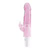 Vibrador Bastão Ondulado Cor:Rosa 