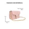Bolsa Corrente Tiracolo 465 Rosa