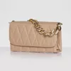 Bolsa Clutch Corrente Nude