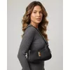 Bolsa Baguette Transversal Daniela - Preta