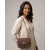 Bolsa Transversal Media Bruna - Marrom