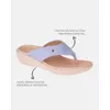 Chinelo para Fascite Helicônia - Mirtilo