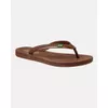 Chinelo Flat Agapanto Brasil - Bronze / Moca