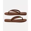 Chinelo Flat Agapanto Brasil - Bronze / Moca