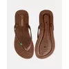Chinelo Flat Agapanto Brasil - Bronze / Moca