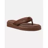 Chinelo Flat Lavanda - Nogueira