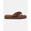 Chinelo Flat Lavanda - Nogueira