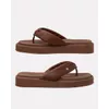 Chinelo Flat Lavanda - Nogueira