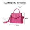 Bolsa Encanto Bordada Tiracolo Pink
