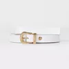 Cinto Feminino Fivela com Detalhes Branco