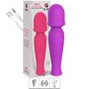 Massageador Recarregável Varinha Mágica Moka SI (7138) - Roxo