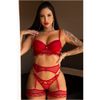 *Conjunto C/ Bojo e Cinta-Liga (GV4004). - Deluxe
