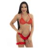 Mini Conjunto Sexy (PS7029) - Vermelho
