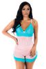 *Short Doll Bianca (PS8481). - Rosa C/ Verde