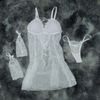.*Camisola Trançada Frente e Costas (SP556) - Branco