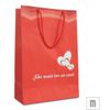 Sacola Para Presente Média 31x21cm (17457-ST714). - Vermelho