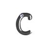 Letras Para Personalização Cromada (HA180C). - C