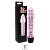 Vibrador Com Capa e Cerdas SI (5086-ST337) - Rosa