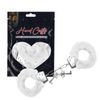 Algema em Metal Com Pelúcia Hand Cuffs SI (5268) - Branco