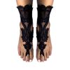 *Sapatilha Romana Rendada (DM5003) - Preto