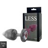 Plug de Plástico M Less Com Glitter (HA166) - Cromado