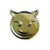 Separador de Palavras Formato de Emoji Diabinho (HA180EM) - Dourado